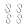 Silver S Hooks for Hanging Acoustic Ceiling Panels with Air Gap