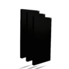 Black- Ultra Acoustic Panel – 2inch PRODUCT FRONT SIDE MOQ