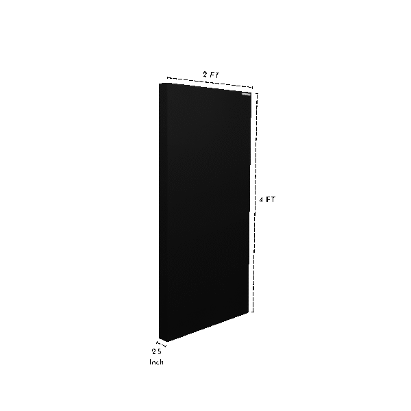 Black 2inch 4x2